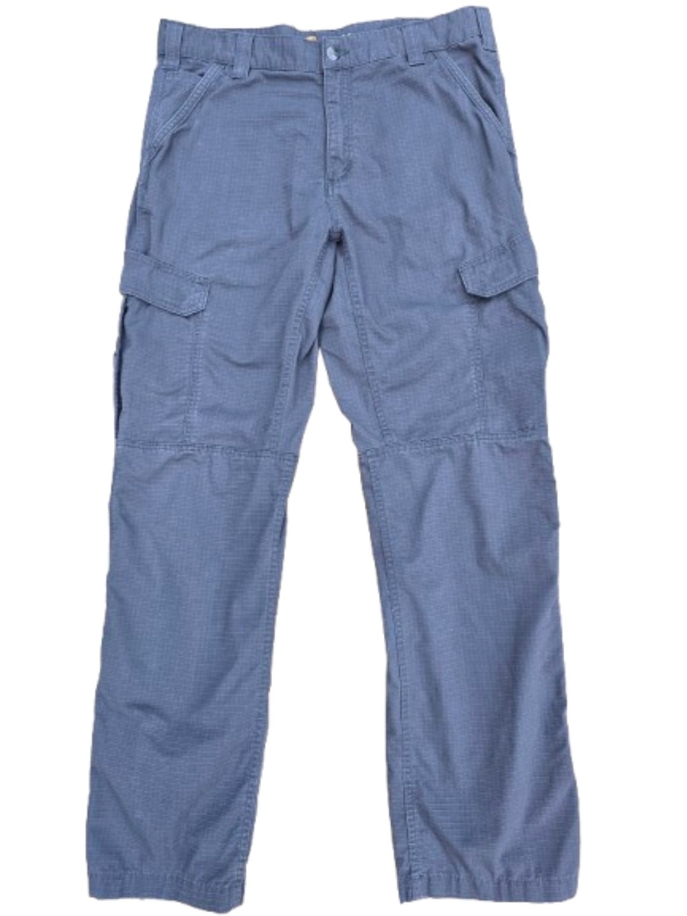 Carhartt Mens Gray Ripstop Cargo Pants with Utility Pockets 36x34